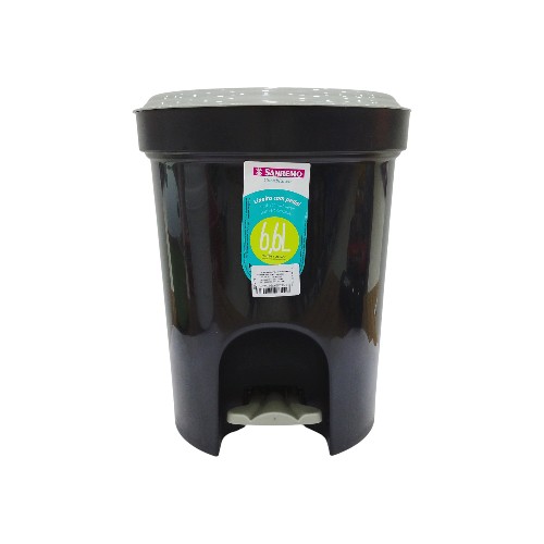 SANREMO ROUND PEDAL BIN 6.6L