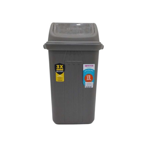 SANREMO PLASTIC SWING LID CAN 10L