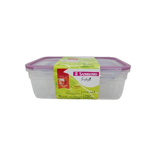 SANREMO PLASTIC CONTAINER SET 2 UN.