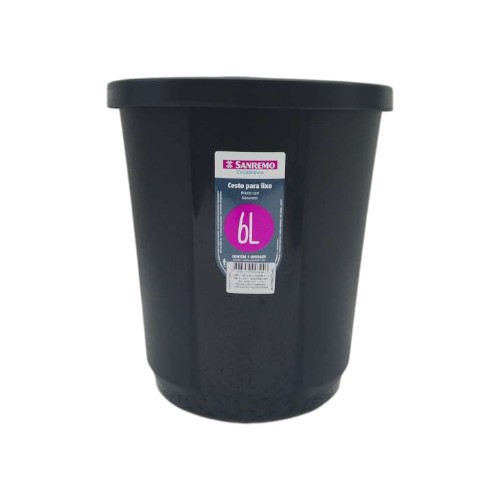 SANREMO ROUND BIN WLID 6L