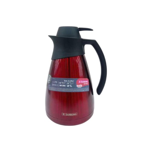 STAINLESS STEEL THERMOS TEAPOT 1L.
