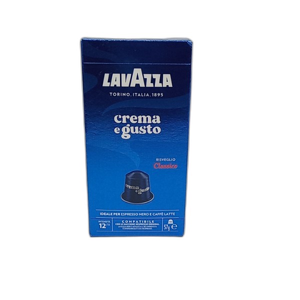 LAVAZZA COFFEE CAPSULES CREMA GUSTO CLASSICO 55G