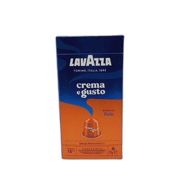 LAVAZZA COFFEE CAPSULES CREMA GUSTO FORTE 55G