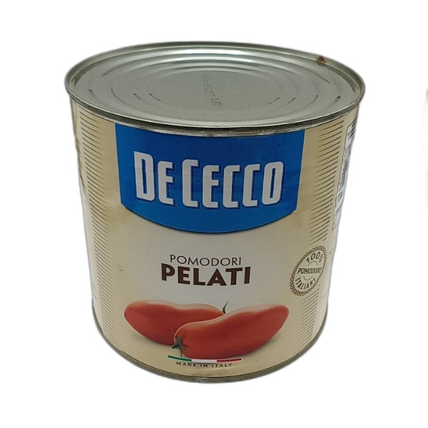 DE CECCO PEELED TOMATOES 2500G