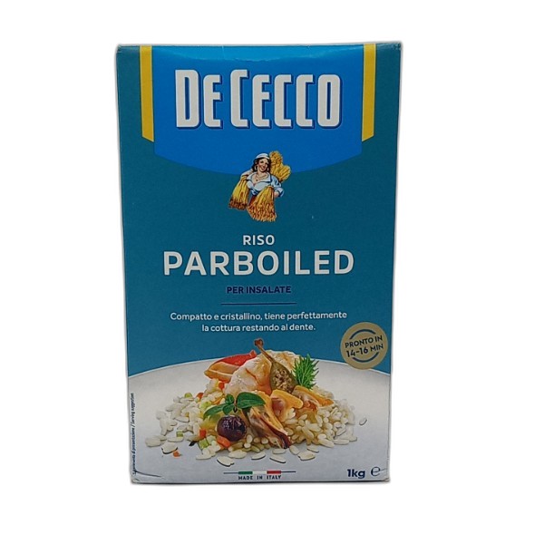 RICE PARBOILED 1KG DE CECCO