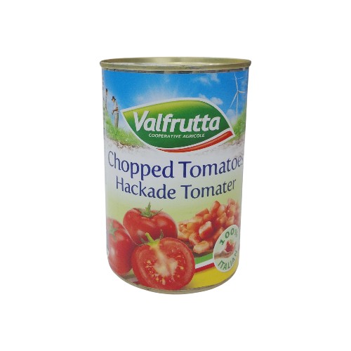 VALFRUTTA CHOPPED TOMATOES 400G