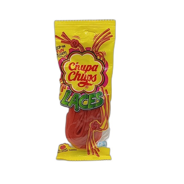 CHUPA CHUPS STRAWBERRY LACES 90G