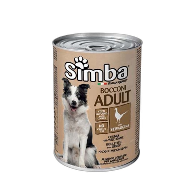 DOG FOOD WILD GAMES 1230g SIMBA