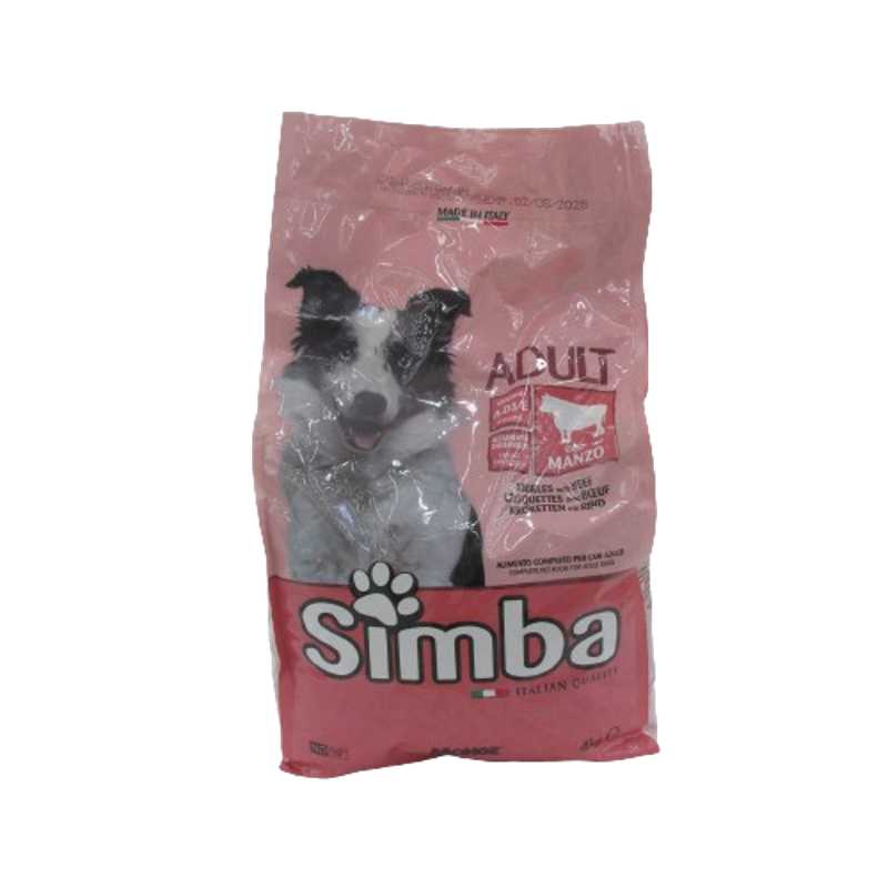 SIMBA DOG FOOD BEEF 4KG