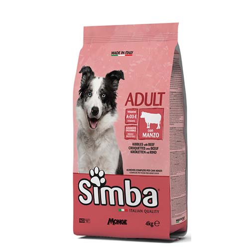 SIMBA BEEF CROQUETTES DOG FOOD 20KG