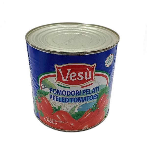 VESU PEELED TOMATOES 2.5KG