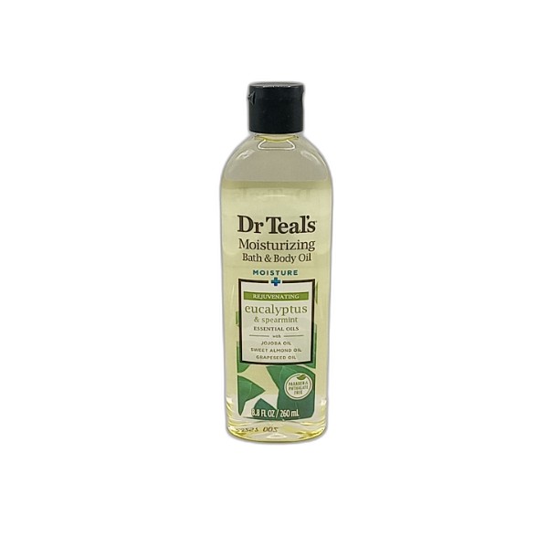 BATH OIL EUCAL 8.8OZ DR TEALS