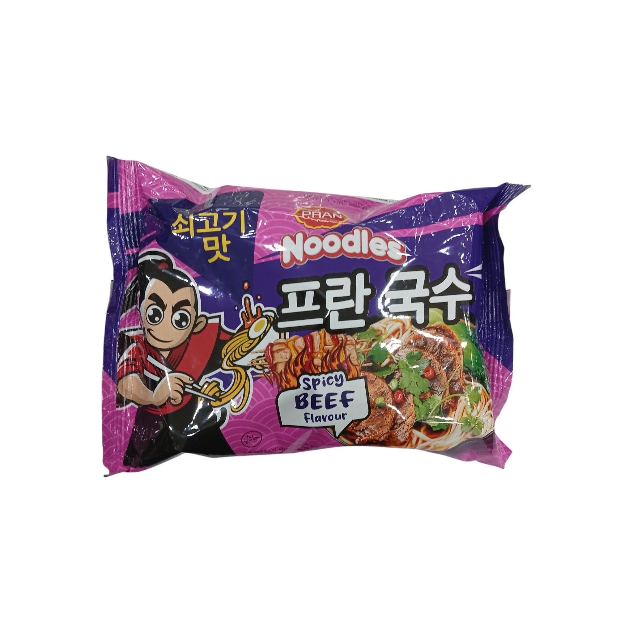 PRAN SPICY BEEF NOODLES 85G