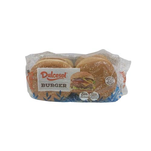 DULCESOL BURGER BUNS 4PCS 200G