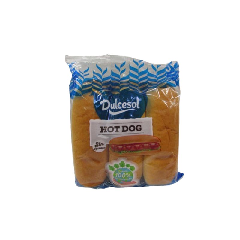 DULCESOL HOT DOG BUNS 330G