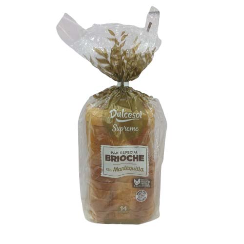 DULCESOL WHOLEMEAL SLICED BREAD 460G