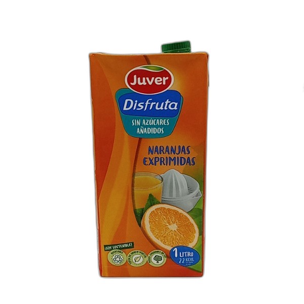 JUVER DISFRUTA ORANGE JUICE 1L