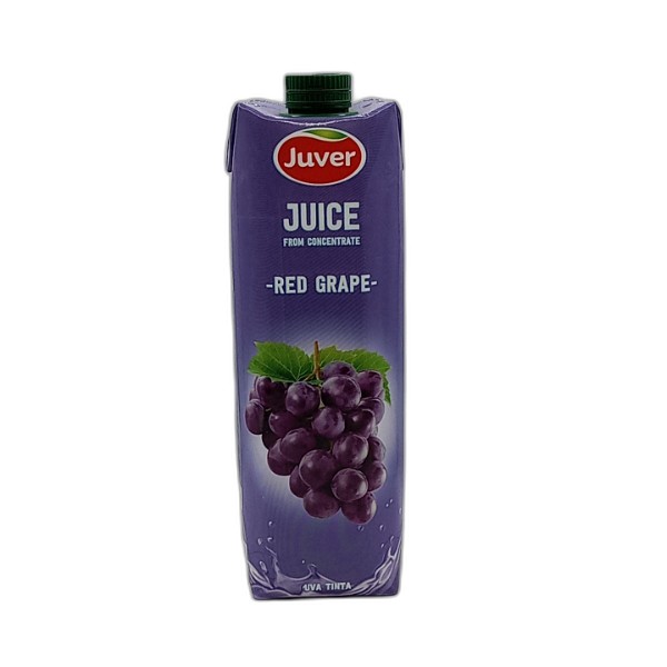 JUVER RED GRAPE JUICE 1L