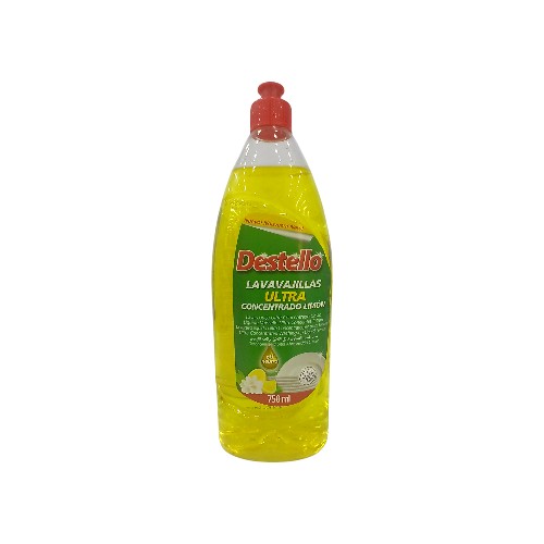 DESTELLO LEMON DISHWASH LIQUID 750ML