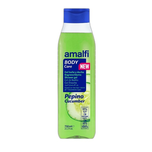 AMALFI CUCUMBER SHOWER GEL 750ML