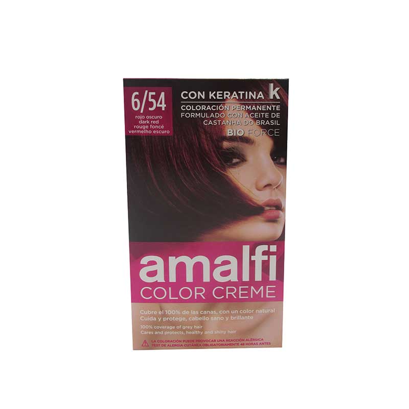 AMALFI DARK RED HAIR DYE