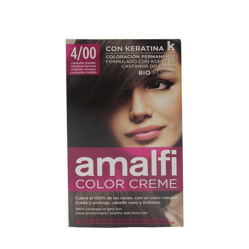 AMALFI MEDIUM BROWN HAIR DYE 4