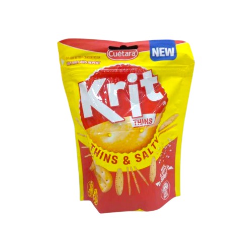 CUETARA THIN CRACKERS W SALT 85G