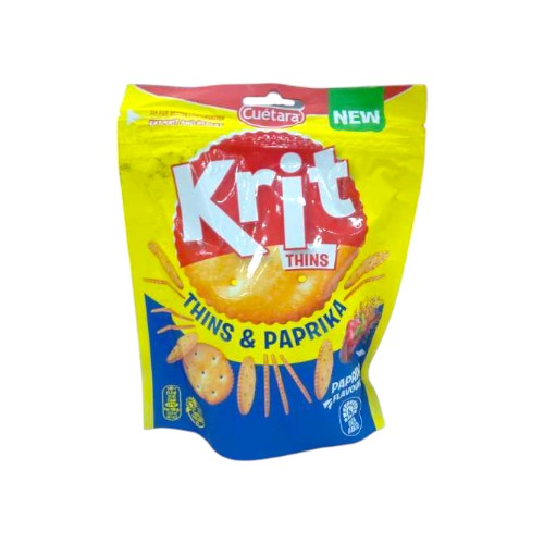 CUETARA THIN CRACKERS PAPRIKA 85G