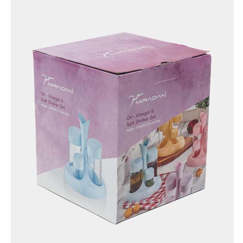 OIL VINEGAR SALT SHAKER SET M260