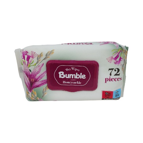 BUMBLE HONEYSUCKLE WET WIPES 72PCS