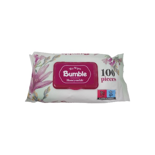 BUMBLE HONEYSUCKLE WET WIPES 100PCS
