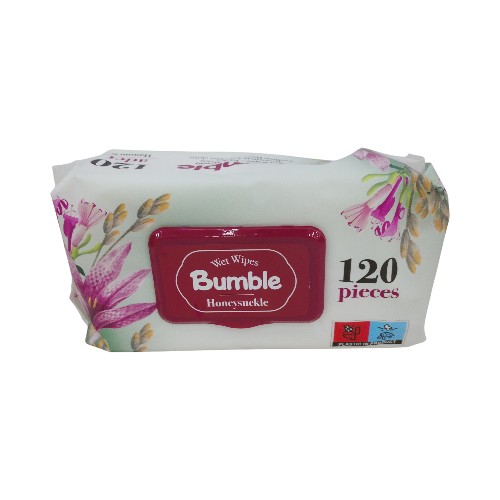 BUMBLE HONEYSUCKLE WET WIPES 120PCS