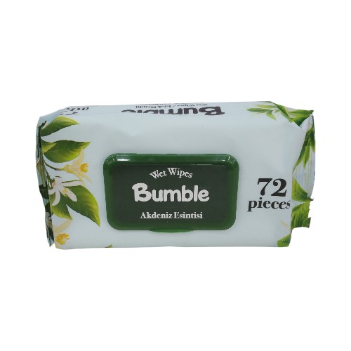 BUMBLE MEDITERRANEAN WET WIPES 72PCS