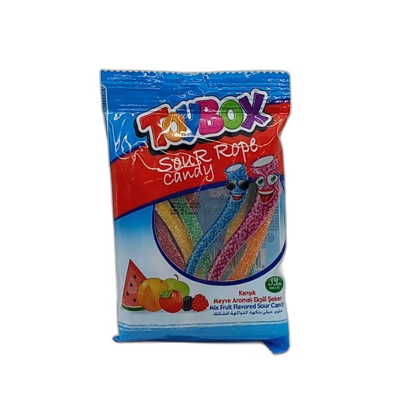 TOYBOX SOUR ROPE MIX 70G