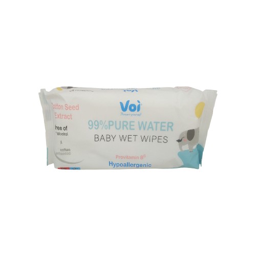 VOI WATER BABY WIPES WOUT RUBBE