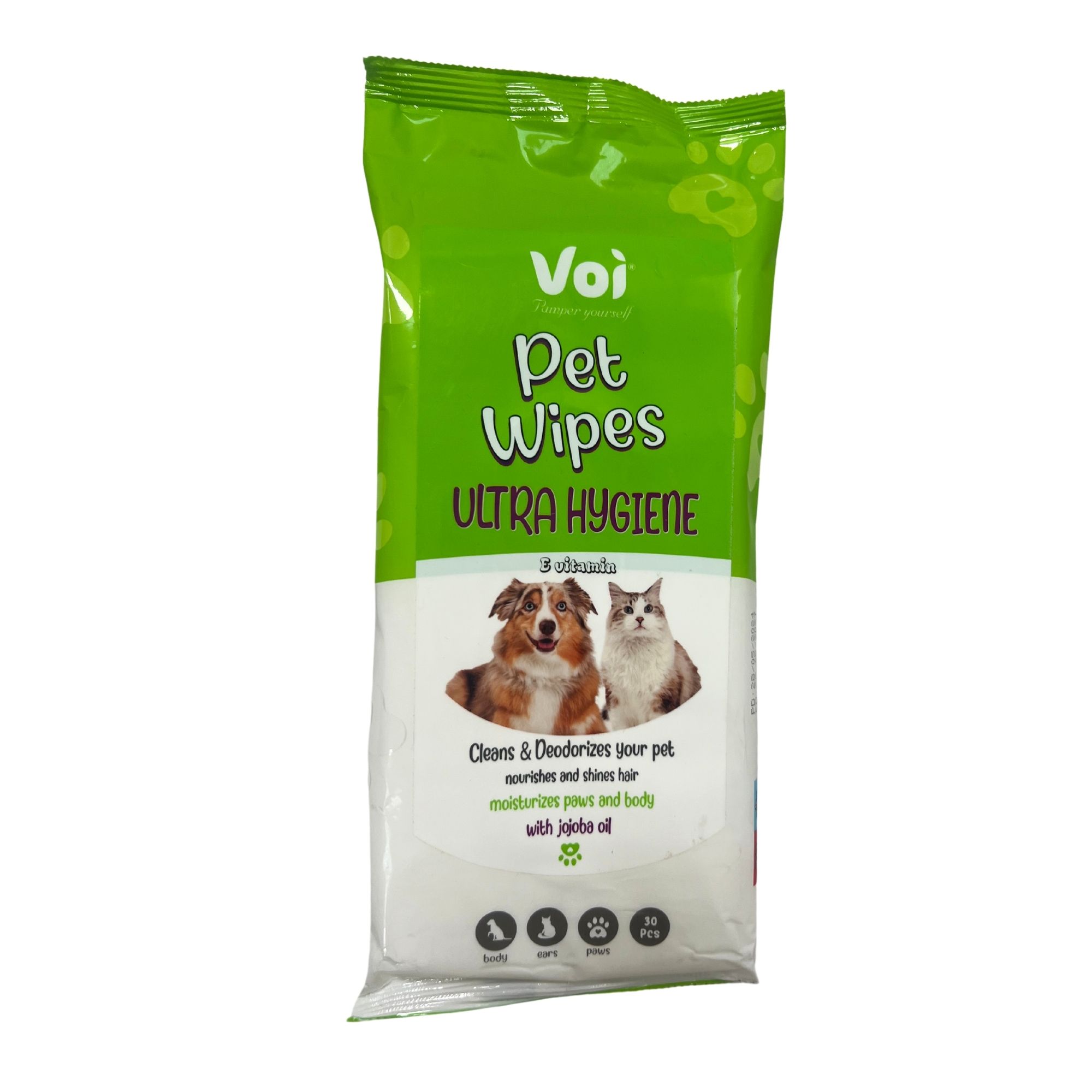 VOI PET WIPES ULTRA HYGINE 24 PCS