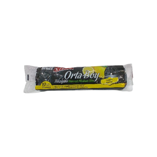 STEPY LEMON GARBAGE BAG 55X60CM 10PCS