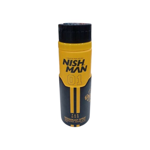 NISHMAN DEODORANT SPRAY NO.01 200ML