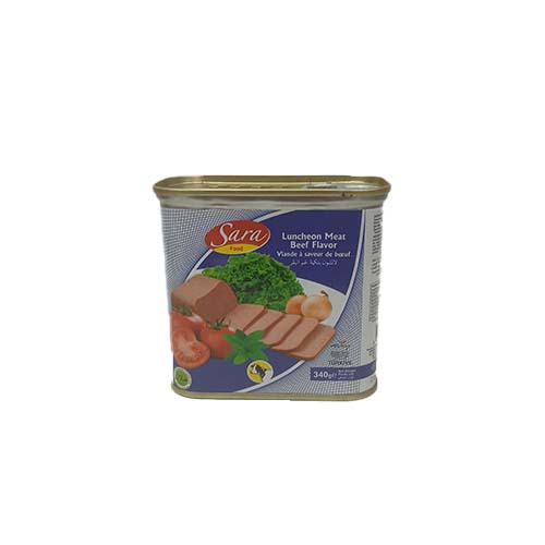 SARA BEEF LUNCHEON MEAT 340G