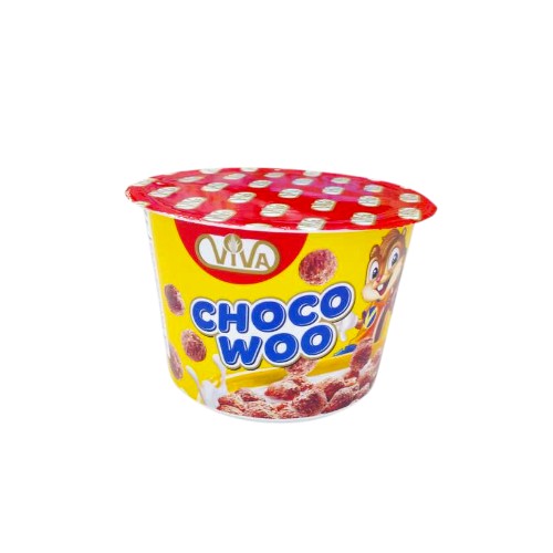 VIVA CHOCO WOO CORNFLAKES CUP 34G