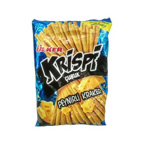 ULKER KRISPI CHEESE CRACKER 43G