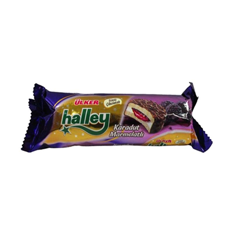 ULKER HALLEY BLACK MULBERRY BISCUIT 74G