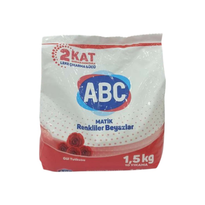 ABC MATIC POWDER 1.5KG ROSE PASSION