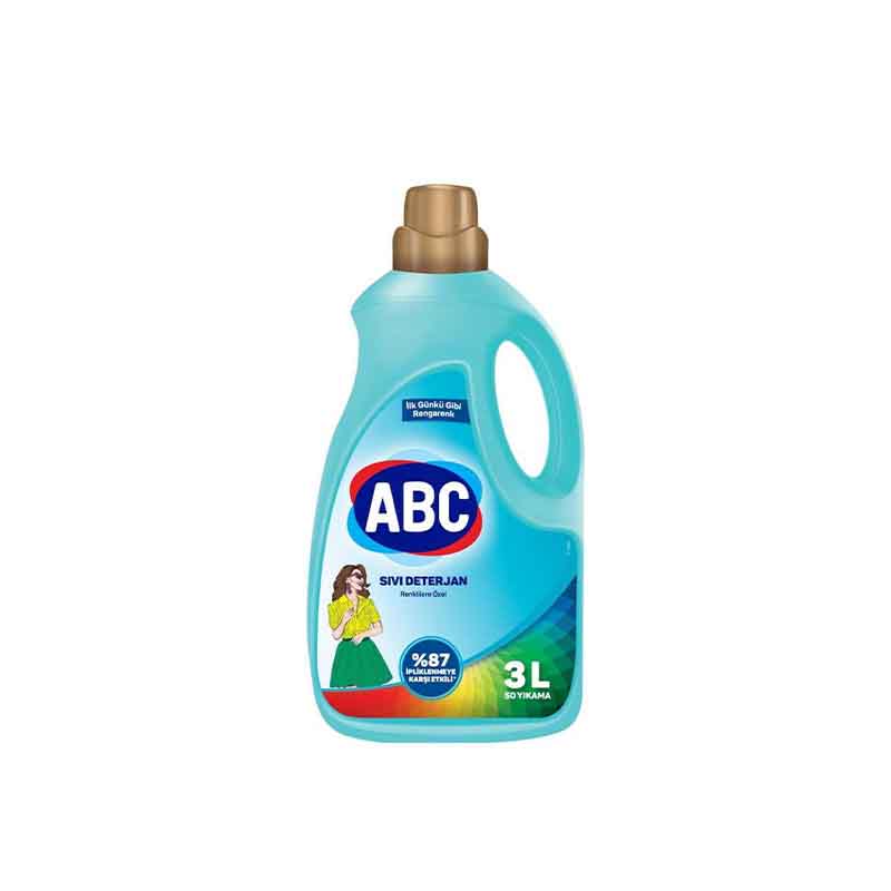 ABC LIQUID DETERGENT 3L BLACK FABRICS
