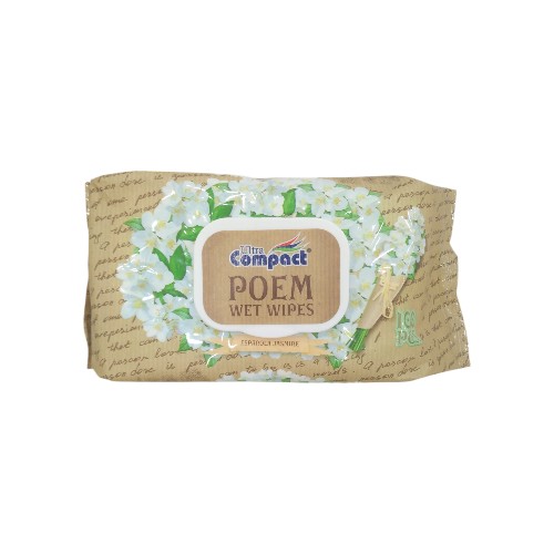 ULTRA COMPACT JASMINE WIPES 100S
