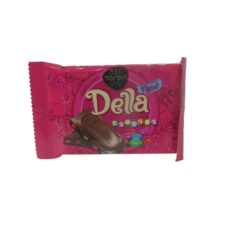 TOREN DELLA MILK CHOCO COLORFUL 52G