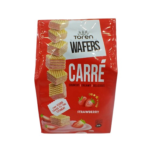 TOREN STRAWBERRY WAFER 125G