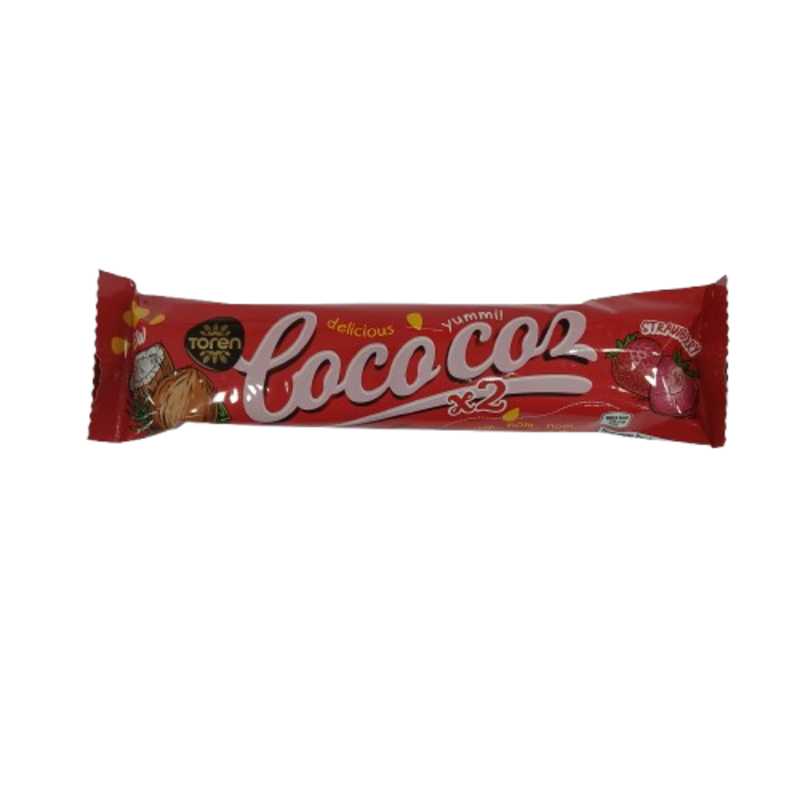 TOREN COCOCOZ STRAWBERRY COCONUT BAR 42G
