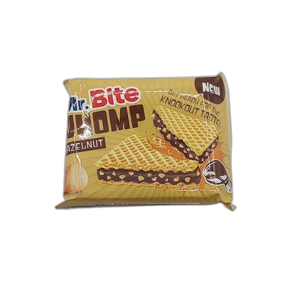 MR BITE HAZELNUT WAFER 22G