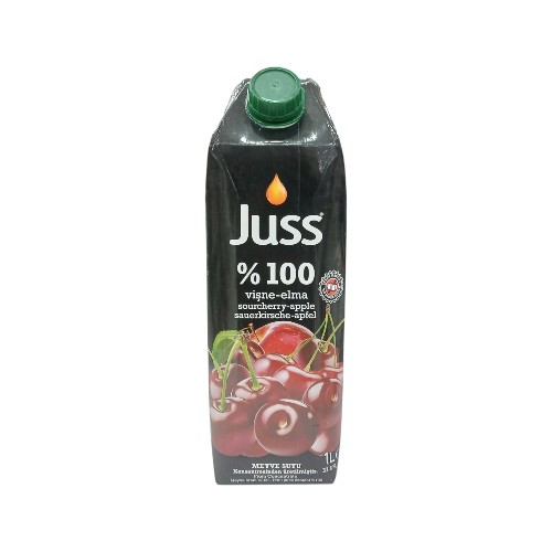 JUSS 100% APPLE CHERRY JUICE 1L